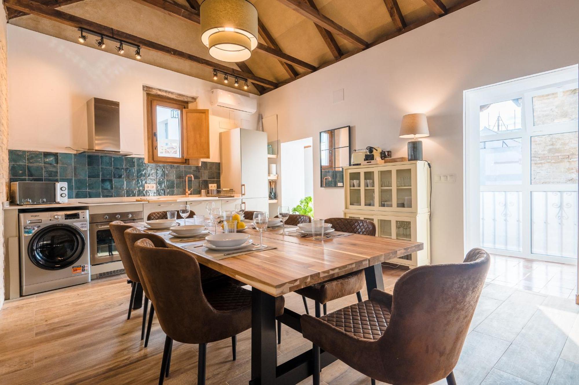 הוילה סביליה Preciosa Casa Renovada Centro Historico 11 Personas מראה חיצוני תמונה
