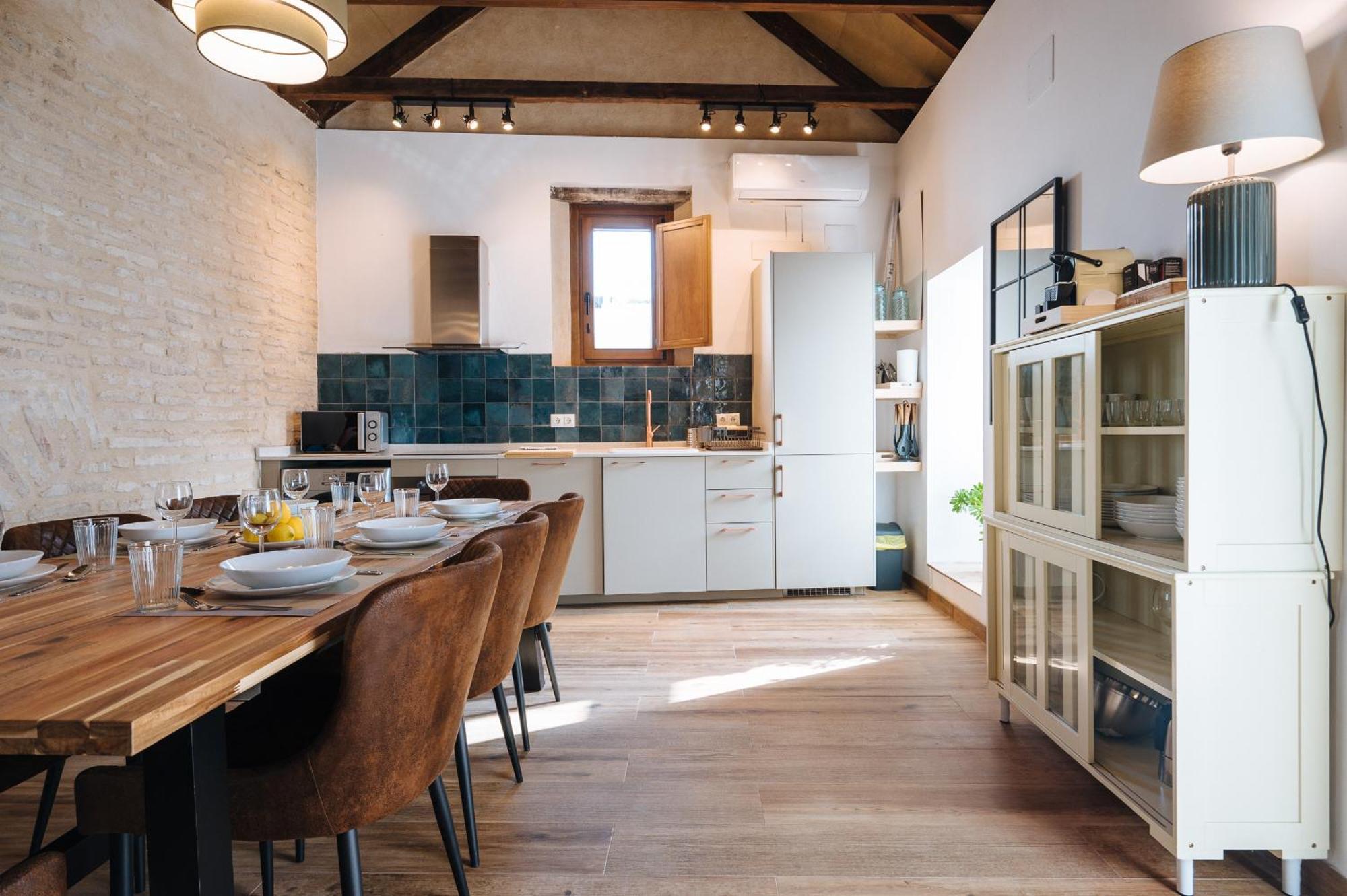 הוילה סביליה Preciosa Casa Renovada Centro Historico 11 Personas מראה חיצוני תמונה