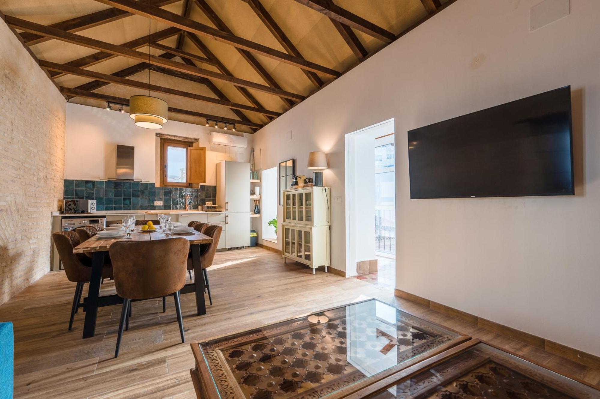 הוילה סביליה Preciosa Casa Renovada Centro Historico 11 Personas מראה חיצוני תמונה