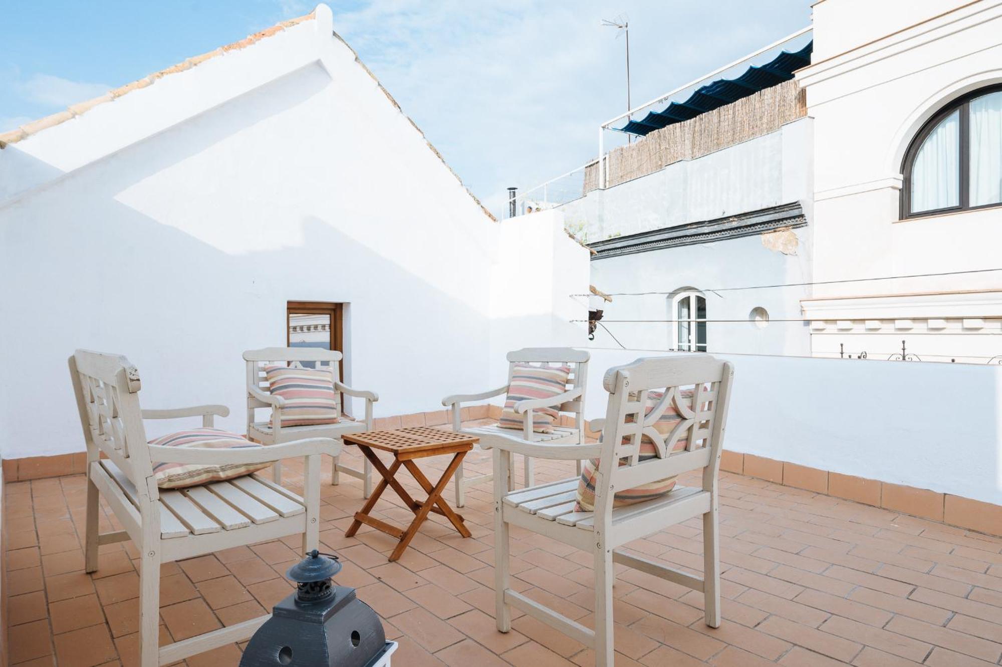 הוילה סביליה Preciosa Casa Renovada Centro Historico 11 Personas מראה חיצוני תמונה