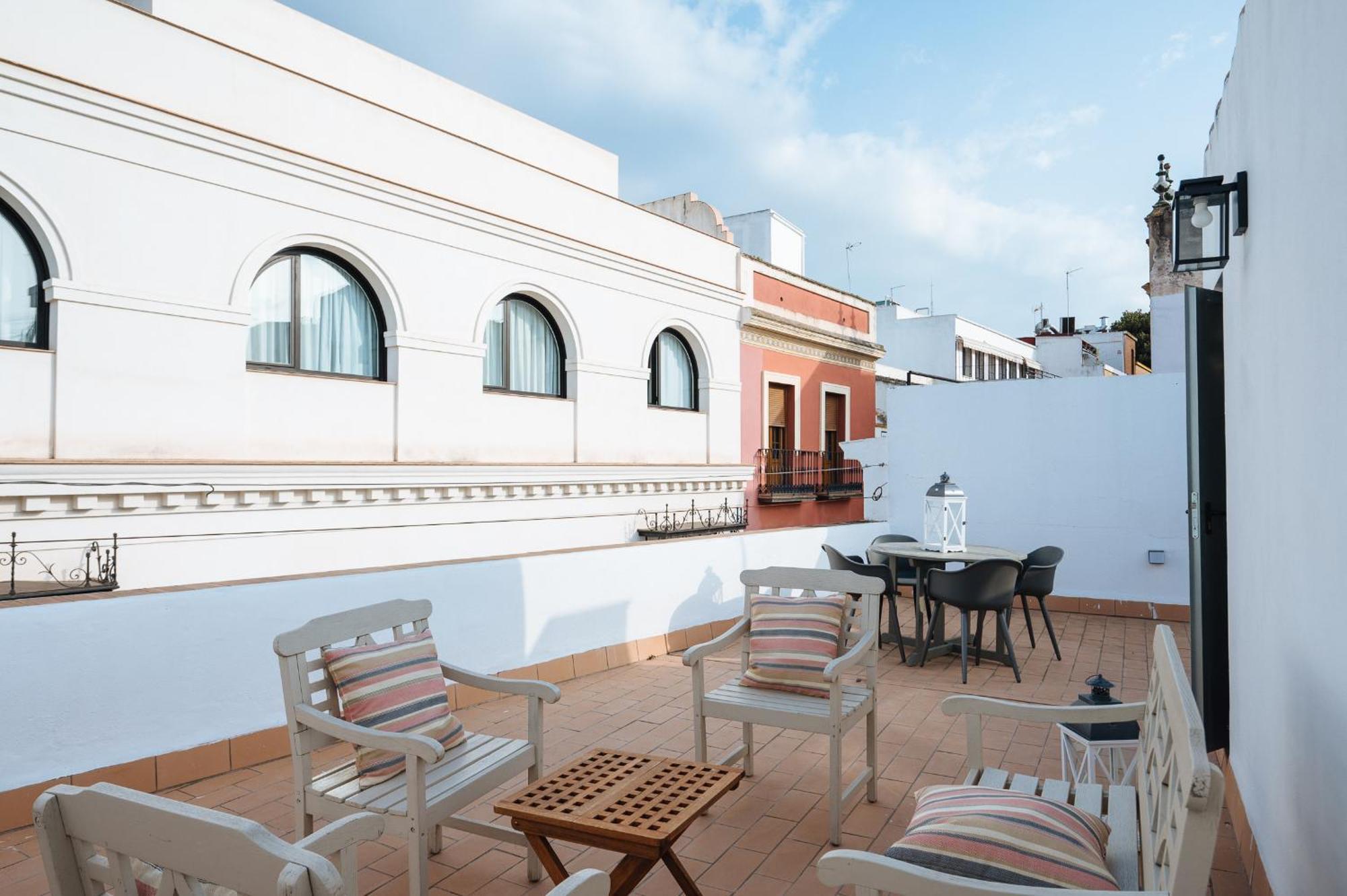 הוילה סביליה Preciosa Casa Renovada Centro Historico 11 Personas מראה חיצוני תמונה