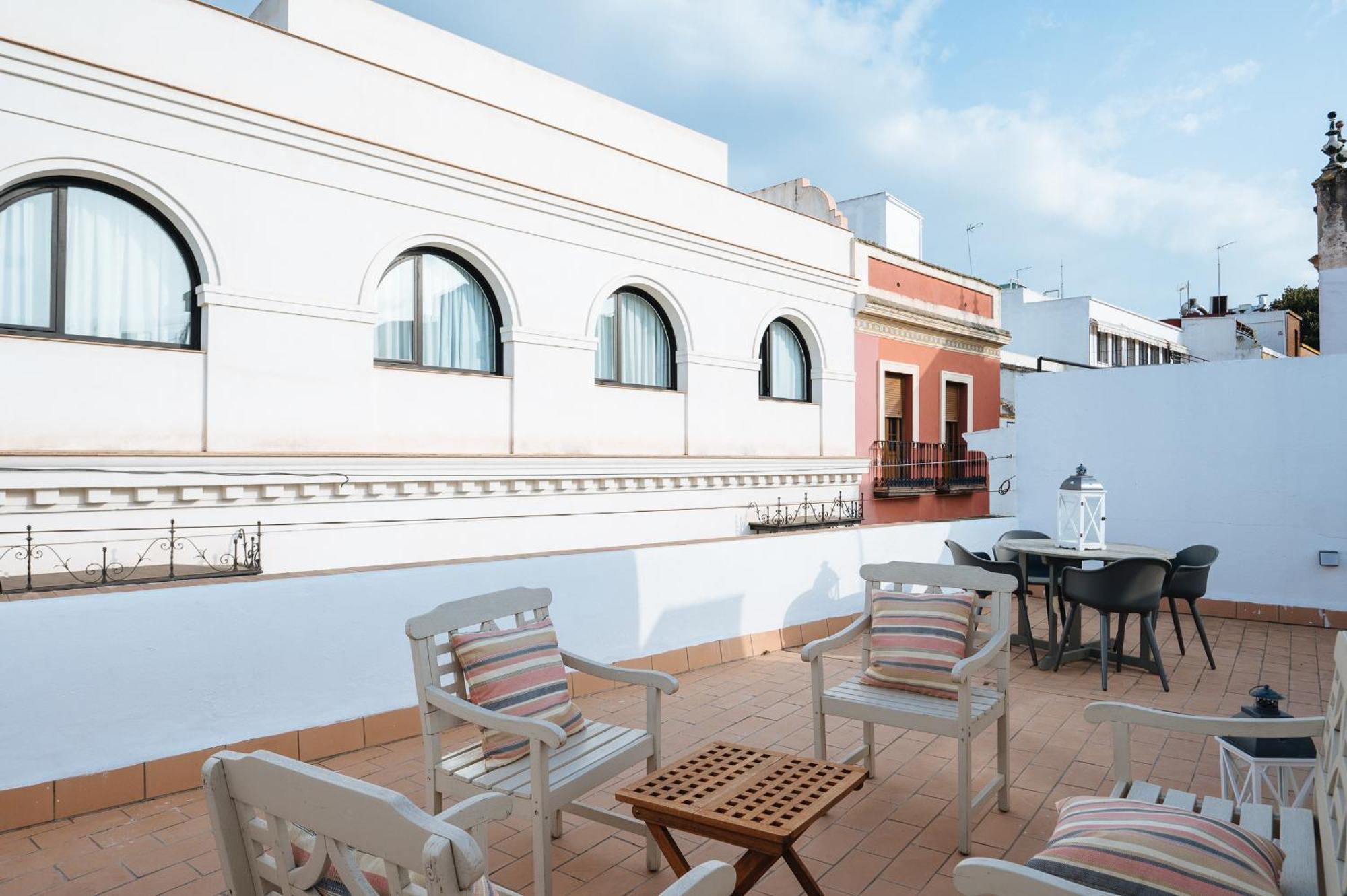 הוילה סביליה Preciosa Casa Renovada Centro Historico 11 Personas מראה חיצוני תמונה