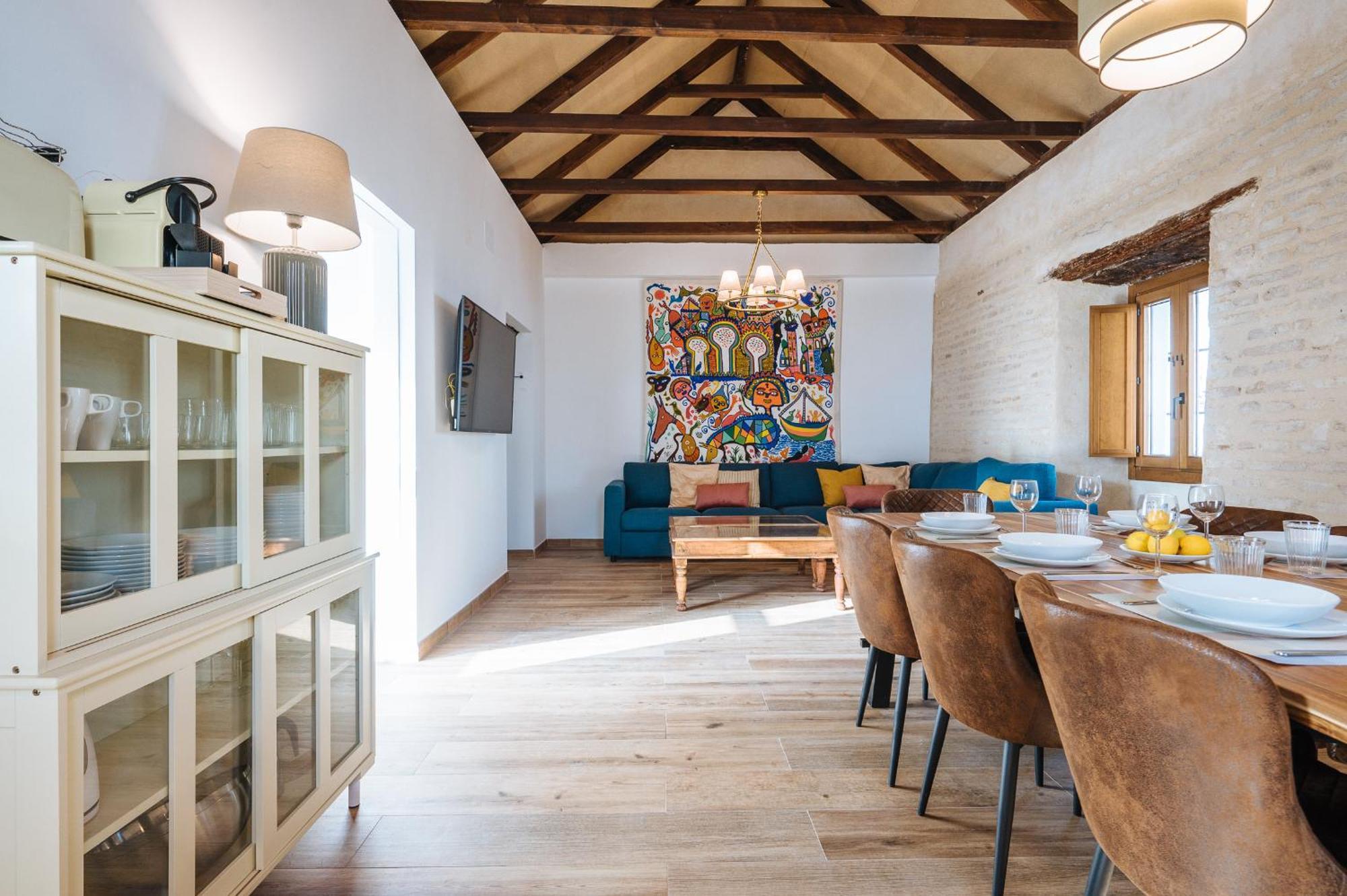 הוילה סביליה Preciosa Casa Renovada Centro Historico 11 Personas מראה חיצוני תמונה