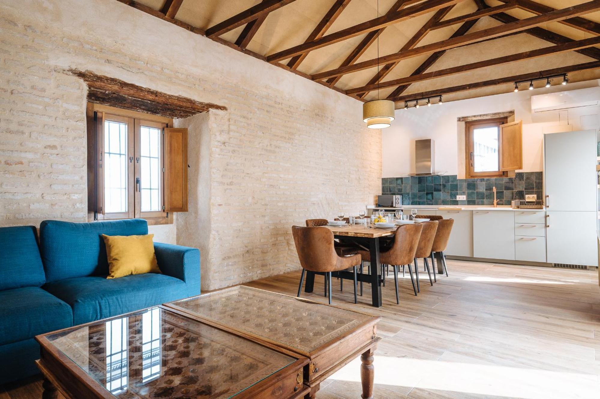 הוילה סביליה Preciosa Casa Renovada Centro Historico 11 Personas מראה חיצוני תמונה