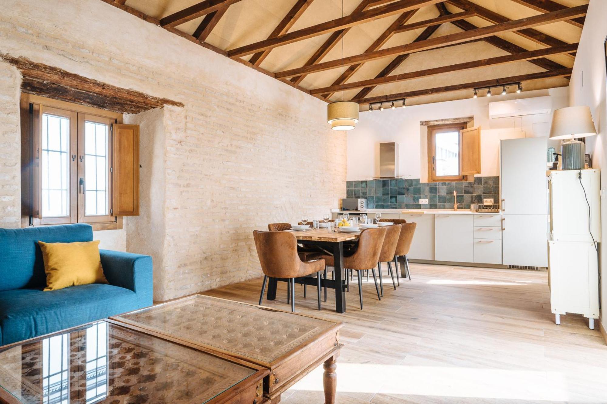 הוילה סביליה Preciosa Casa Renovada Centro Historico 11 Personas מראה חיצוני תמונה